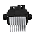 Miniatyrbillede 4 af 5: Bilventilator Blæsermotor Modstand til Ford Fusion Taurus Mondeo Sort & Sølv48