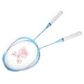 Miniatyrbild 2 av 8: Ett par Aluminiumlegering Tecknad Barn Badmintonracket Utomhussport Fritid ToyBlue