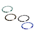 Miniatyrbild 6 av 8: 4st keramisk watch Insert Armbandsur Bezel Insert Ring Ersättningsdelar 38mm