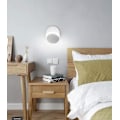 Miniatyrbilde 2 av 5: Creative Eclipse 2-i-1 moderne 5W LED-vegglampe, varmhvit glød