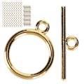 Miniatyrbild 3 av 8: 100 set spännen i guld, legering, armband, OT-spänne, gör-det-själv-smyckestillverkning