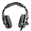 Miniatyrbilde 7 av 8: Kablet Gaming Hodetelefon Datamaskin Stereo Hodesett med LED Lys Mikrofon USB+3.5mm Port