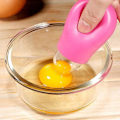 Miniatyrbild 4 av 5: Äggseparator i silikon Ägguleseparator Vit Praktisk Köksseparator
