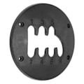 Miniatyrbilde 2 av 8: Formdempende 6-trinns kortkastskifter mellomplate Real Feel Gear Oppgraderingstilbehør for Thrustmaster TH8A