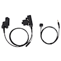 Miniatyrbillede 2 af 8: U94 PTT Adapter Holdbar Bærbar Military Intercom Headset Adapter til MOTOROLA XTS2500