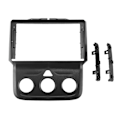 Miniatyrbillede 1 af 5: 9 Tommer Bilradio Installation DVD GPS Mp5 Fascia Ramme Til Ram