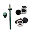 Miniatyrbilde 1 av 5: 3 stk. Silikon Eyeliner Verktøy, enkel Eyeliner uten hopp, gjenbrukbart Silikon Eyeliner Verktøy Vanntett Langvarig Eyeliner