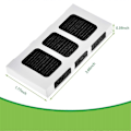 Miniatyrbillede 3 af 5: Til Paultra2 Køleskabs Luftfilter til Pureair Ultra 2