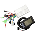 Miniatyrbillede 5 af 8: DC 24V 36V 48V 350W Elektrisk Cykel Cykel Scooter Motor Controller P3H Display Konverteringssæt