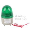 Miniatyrbilde 1 av 8: BERM varsellys BEM-2071 LED roterende blinkende indikator for overvåking av 220V AC Vert