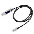 Pikkukuva 7 / 8: 3A nopea latauskaapeli LED-jännitevirranäyttö USB-kaapeli Android IOS TypeC:lle (pour IOS )