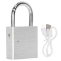 Miniatyrbillede 1 af 8: Bluetooth hængelås USB genopladelig APP kontrol slagfast smart hængelås til kabinet Iron Gate Gym