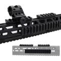 Miniatyrbillede 3 af 8: M Lok Picatinny Rail 5 7 9 11 13 Slots Mlok Scope Mount Weaver Nylon Picatinny Siderails