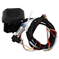 Miniatyrbillede 5 af 8: Fuld Hotend Kit 3D-printer Tilbehør Hot End Kit med Dobbelt Blæsere til Ender 3 V2 DC24V
