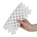 Pikkukuva 8 / 8: 6 kpl 20x20cm liukumatonta liitoslattiamattoa keittiöön, kylpyhuoneeseen, suihkuun, uima-altaaseen, parvekkeelle (valkoinen)