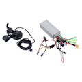 Miniatyrbillede 8 af 8: 36V 48V 500W 2 i 1 motor børsteløs controller vandtæt LH100 LCD display panel kit til elektrisk cykel scooter