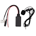 Miniatyrbillede 1 af 8: 12-polet AUX-adapter håndfrit mikrofonsæt trådløs Bluetooth-erstatning til Peugeot 307 408 508