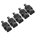 Miniatyrbillede 1 af 5: 5 STK. IEC C13 Strømstik Konnektor C13 Hun Stik Strømadapter
