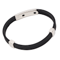 Miniatyrbillede 5 af 8: Silikone Armbånd Statisk Forebyggelse Håndledsstropper Band Eliminer Body Statisk Armbånd Stål og Sort