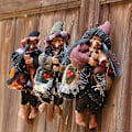 Miniatyrbillede 4 af 5: Halloween Dekorative Rekvisitter Bar/hjemsøgt Hus Indretning Flyvende Heks Ornamenter 1 stk. sort