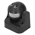 Miniatyrbillede 3 af 5: Bevægelsessensor Detektor Switch Vandtæt Intelligent Strålingsfri ABS Hus Infrarød PIR Bevægelsessensor AC110240V Sort