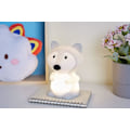 Miniatyrbild 4 av 5: Fox Nattlampa Batteri LED-lampa för Barnrum med Färgskiftning, Tillverkad av BPA-fri Silikon, Vit