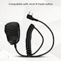 Pikkukuva 2 / 8: 2 PIN K Hrad kädessä pidettävä Walkie Talkie -kaiutinmikrofoni