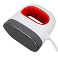Pikkukuva 3 / 8: Mini-lämpöpuristin Silikoninapit 4 lämpötilaa Nopea lämmitys Mini-silitysrauta Vaatteille Kenkälaukku EU-pistoke 220V