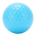 Pikkukuva 4 / 8: 2-kerroksinen golf kelluva pallo kelluva vesirata ulkourheilu golfharjoituspallot vaaleansiniset