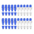 Miniatyrbild 1 av 5: 20-pack PowerCON Typ A NAC3FCA+NAC3MPA-1 Chassi Kontakt Panel Adapter