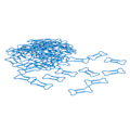 Miniatyrbillede 4 af 8: 50 stk knogleformede papirclips Smukke farveglidningsbestandige bærbare kontorpapirclips knoglepapirclips til daglig brug