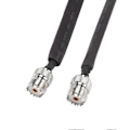 Miniatyrbillede 5 af 5: Fladt RF koaksialkabel til dør/vindue, SO239 UHF hun til UHF hun, 50 Ohm RF koaksial pigtail