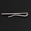Miniatyrbillede 4 af 5: 80mm Fjeder Pengeclips Udskiftningsstang Foldbar Tegnebog Clips Dele