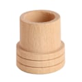 Pikkukuva 1 / 8: Puinen Moxa-rullasammuttimen ammattimainen pidikepohja 1,8 cm Moxa Stick Moksibustio-lisävarusteelle