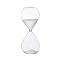 Miniatyrbild 1 av 5: Rund Sandtimer - 5/30/60 Minuter - Timglas i Glas för Tidshantering Rosa 30min
