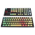 Miniatyrbillede 2 af 8: Keycaps PBT Translucent Sublimation Rainbow Gradient Mekanisk 108 Keycaps til 108/87/61 Key Keyboard Universal