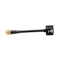 Miniatyrbild 2 av 8: 5,8 GHz 2,5 dBi RHCP High Gain-antenn med SMA-kontakt 85 mm för RC FPV Racing DroneBlack