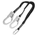 Pikkukuva 8 / 8: Double Steel Large Hook Elastinen String Koukku Turvavyö Erittäin kestävä kulutusta kestävä