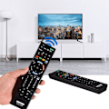 Miniatyrbild 4 av 8: Svart ersättning för fjärrkontroll för Sony RM-ED058 TV