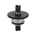 Miniatyrbilde 1 av 8: Aluminiumlegering 50T Senterdifferensial Gearsett for ZD Racing 1/7 DBX‑07 EX‑07 RC Bil Svart