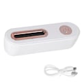 Miniatyrbillede 1 af 8: Køleskabsdeodorisator Køleskabslugtfjerner USB-opladning til køkken bilskab hvid