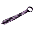 Miniatyrbillede 3 af 8: Herre slips med stribet design i polyester silke til forretnings- og fritidsstil, længde 146 cm, bredde 8 cm, slips til bryllupper og møder TT-05