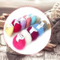 Miniatyrbild 4 av 6: Populär Soft Mohair Pashm Knit Angora Long Wool Yarn Hot (12 färger per set)