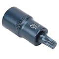 Pikkukuva 4 / 8: Socket Bit Star ruostesuojattu korkean tarkkuuden S2 seosteräs sininen muovin sisäänotto 1/2X55XT45