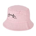 Miniatyrbilde 5 av 8: Pustemateriale barneklokkehatt, fasjonabel solbeskyttelse, bred brem baby solhatt for gutter og jenter, rosa