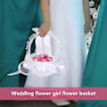 Miniatyrbild 3 av 5: Bröllop Blomsterflicka Korg, Blomsterflickakorgar för Bröllop