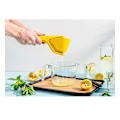 Miniatyrbillede 5 af 5: 2 Stykker 23 cm Foldbar og Nem Flad Citruspresser - LemonGift