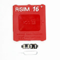 Miniatyrbillede 2 af 3: Sim Chip Unlock Card R-sim16 Med Iccid Unlock Modes Understøtter Ios Telefon