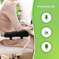 Miniatyrbilde 4 av 4: Ergonomisk kontorstol i minneskum med armlener og albuepute