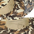 Miniatyrbillede 8 af 8: Bucket Hat Fiskeri Solbeskyttelse Udendørs Fiskehætte Camouflage Græsgrøn